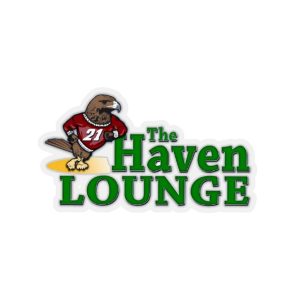 Haven Lounge Hawk Logo Sticker