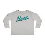 The Haven Script Toddler Long Sleeve Tee