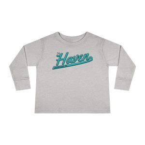 The Haven Script Toddler Long Sleeve Tee
