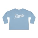 The Haven Script Toddler Long Sleeve Tee