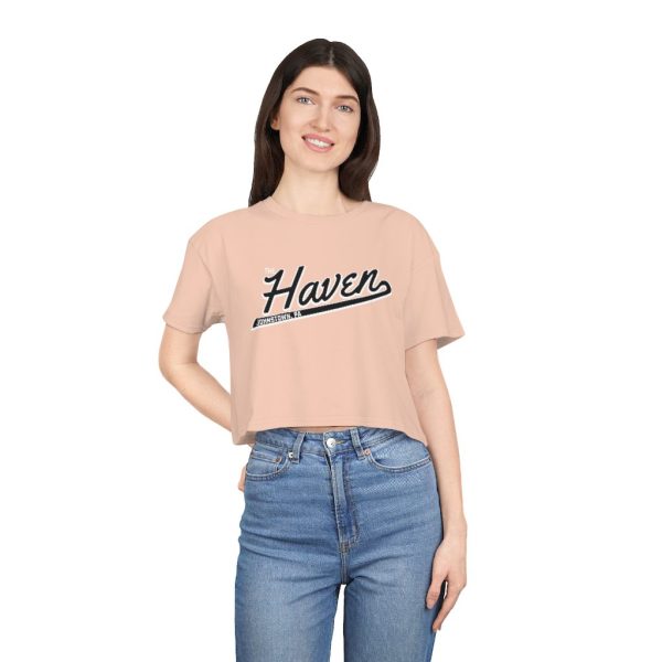 Women's The Haven Script Crop Tee