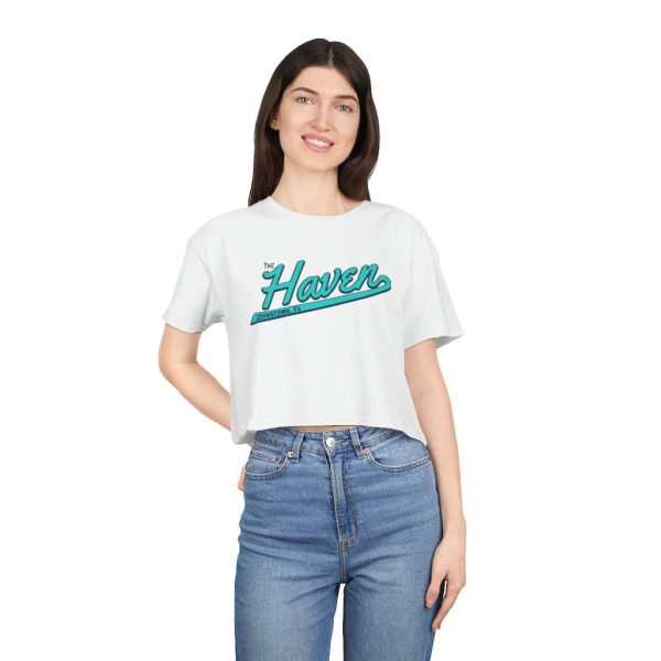Women's The Haven Script Crop Tee